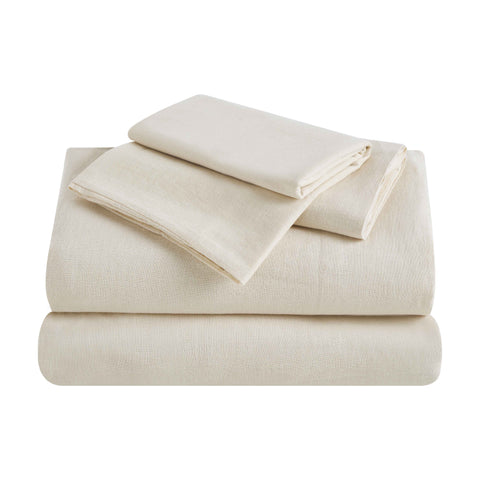 Orion Cotton Linen Garment Washed Deep Pocket Sheet Set