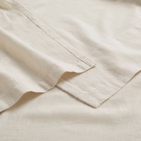Orion Cotton Linen Garment Washed Deep Pocket Sheet Set