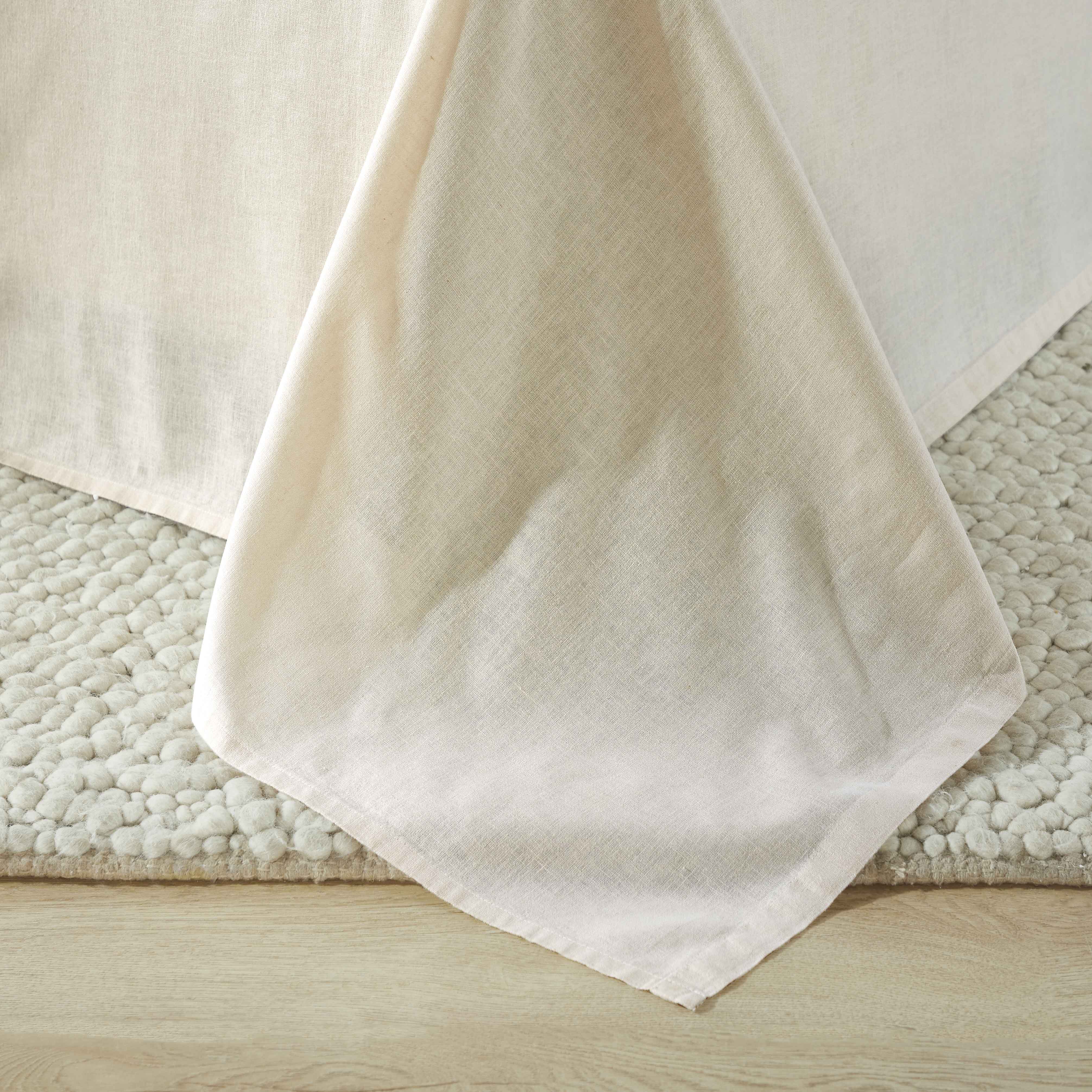 Orion Cotton Linen Blend Garment Washed Deep Pocket Bed Sheet Set