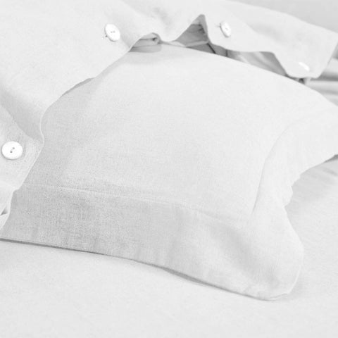 Cotton Linen Lightweight Breathable Duvet Cover Set