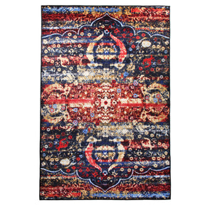 Oswell Medallion Non-Slip Washable Indoor Area Rug or Runner