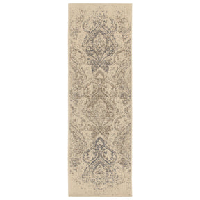 Otomar Traditional Oriental Damask Indoor Area Rug or Runner