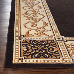 Oversized Medallion Modern Bohemian Indoor Area Rug or Runner Rug