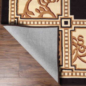 Oversized Medallion Modern Bohemian Indoor Area Rug or Runner Rug