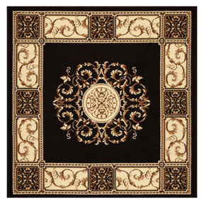 Oversized Medallion Modern Bohemian Indoor Area Rug or Runner Rug
