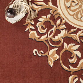 Oversized Medallion Modern Bohemian Indoor Area Rug or Runner Rug