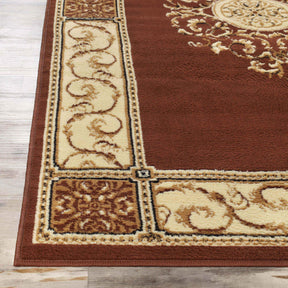 Oversized Medallion Modern Bohemian Indoor Area Rug or Runner Rug