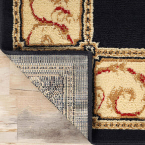 Oversized Medallion Modern Bohemian Indoor Area Rug or Runner Rug