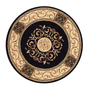 Oversized Medallion Modern Bohemian Indoor Area Rug or Runner Rug