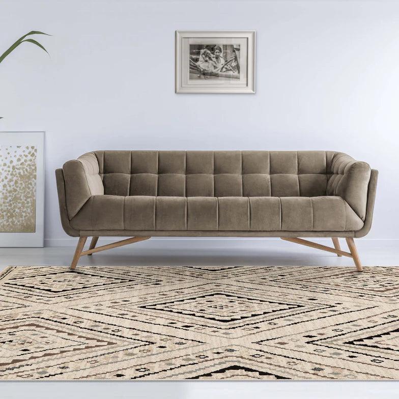 Ozark Geometric Diamonds Indoor Large Area Rugs Or Runner Rug