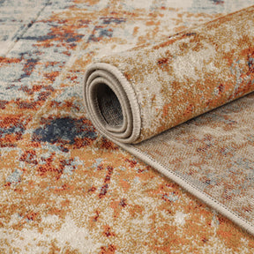 Palani Washed Striped Abstract Indoor Area Rugs or Runner Rug