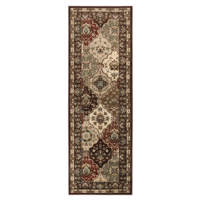 Palmyra Traditional Floral Medallion Indoor Area Rug Or Runner Rug