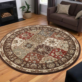 Palmyra Traditional Floral Medallion Indoor Area Rug Or Runner Rug