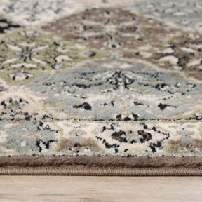 Paloma Contemporary Damask Indoor Area Rug or Runner Rug Or Door Mat