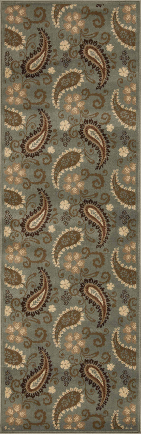Parkway Vintage Floral Indoor Area Rug or Runner Rug
