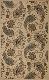 Parkway Vintage Floral Indoor Area Rug or Runner Rug