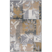 Pastiche Contemporary Floral Patchwork Indoor Area Rug or Runner
