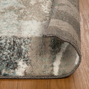 Pastiche Contemporary Floral Patchwork Indoor Area Rug or Runner