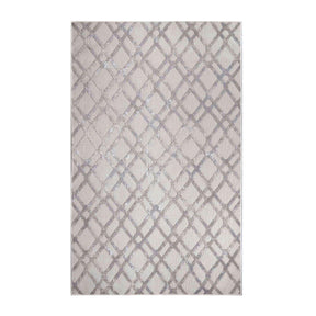 Paxson Geometric Diamond Lattice Indoor Outdoor Area Rug