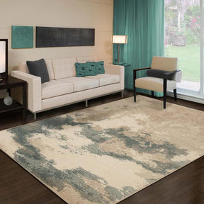 Pixi Abstract Multi-Tone Area Rugs or Runner Rug