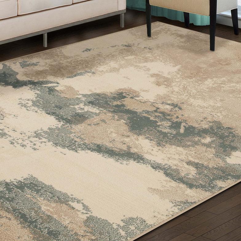 Pixi Abstract Multi-Tone Area Rugs or Runner Rug