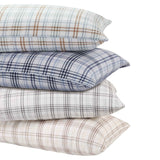 Plaid Flannel Cotton Classic Modern Farmhouse Pillowcases, Set of 2