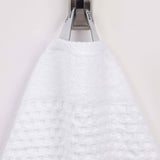 Playa Zero Twist Cotton Solid Waffle Textured 12 Piece Towel Set