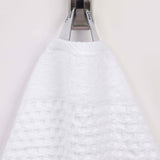 Playa Zero Twist Cotton Solid Waffle Textured 3 Piece Towel Set