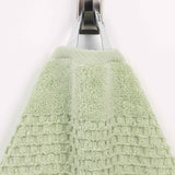 Zero Twist Cotton Towels 9 Piece Playa Waffle