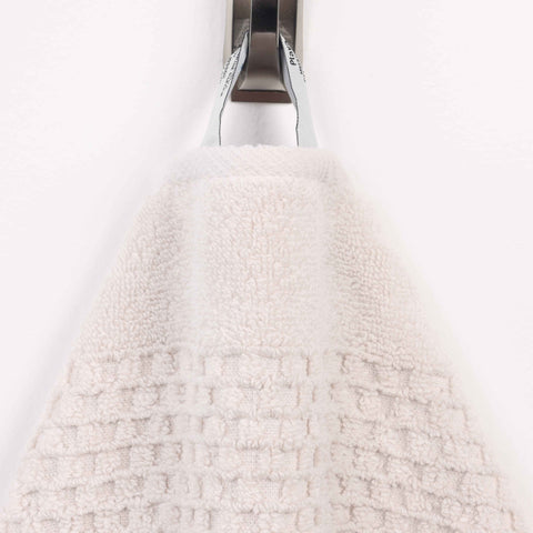 Zero Twist Cotton Waffle Hand Towel Set 6 Piece Playa Collection