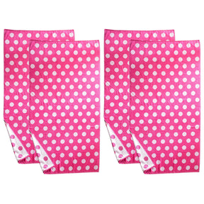 Polka Dot Cotton Oversized 4 Piece Beach Towel Set