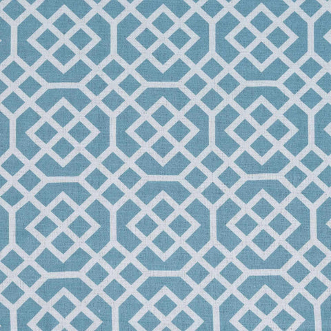 Printed Honey Comb Grommet Traditional Sheer Curtain Panel Set