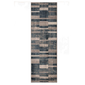 Radko Modern Striped Indoor Area Rugs or Runner Rug
