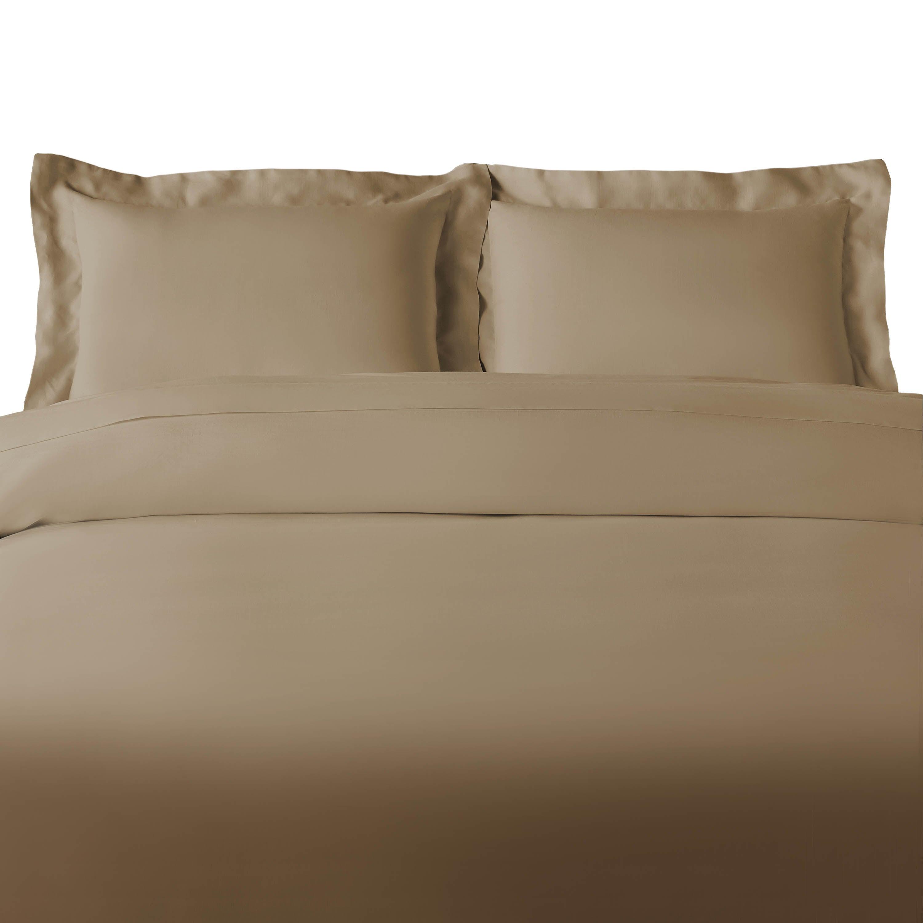 Rayon From Bamboo 300 Thread Count Solid Duvet Cover Set