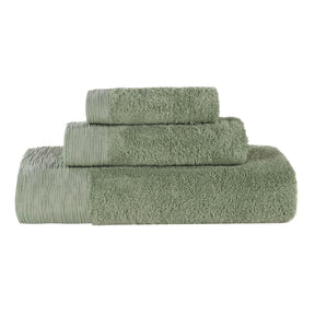 Rayon from Bamboo Eco-Friendly Fluffy Soft Solid 3 Piece Towel Set