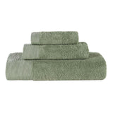 Rayon from Bamboo Eco-Friendly Fluffy Soft Solid 3 Piece Towel Set