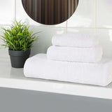 Rayon from Bamboo Eco-Friendly Fluffy Soft Solid 3 Piece Towel Set