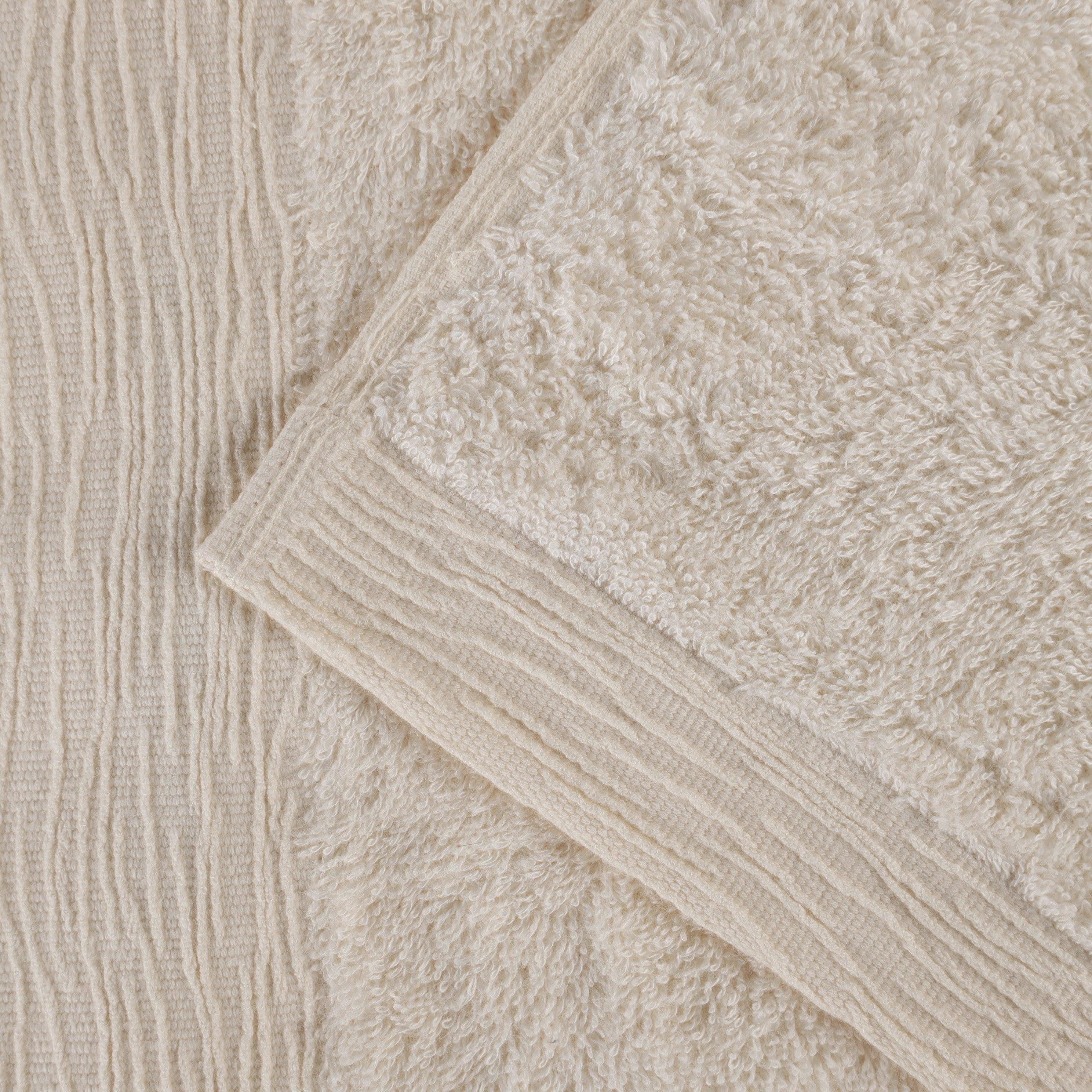 Rayon from Bamboo Eco-Friendly Fluffy Soft Solid 3 Piece Towel Set