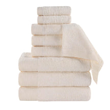 Rayon from Bamboo Eco-Friendly Fluffy Soft Solid 9 Piece Towel Set