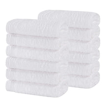 Rayon from Bamboo Eco-Friendly Solid Face Towel Washcloth Set of 12