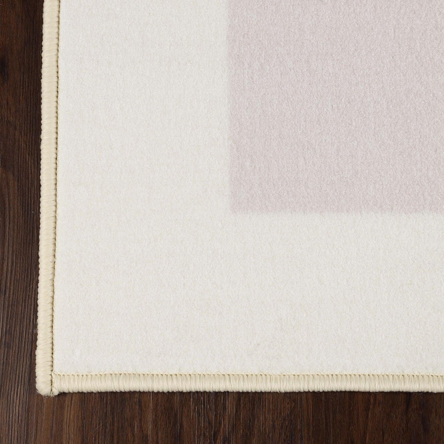 Reno Modern Non-Slip Machine Washable Kitchen & Bath Rug Mat Set