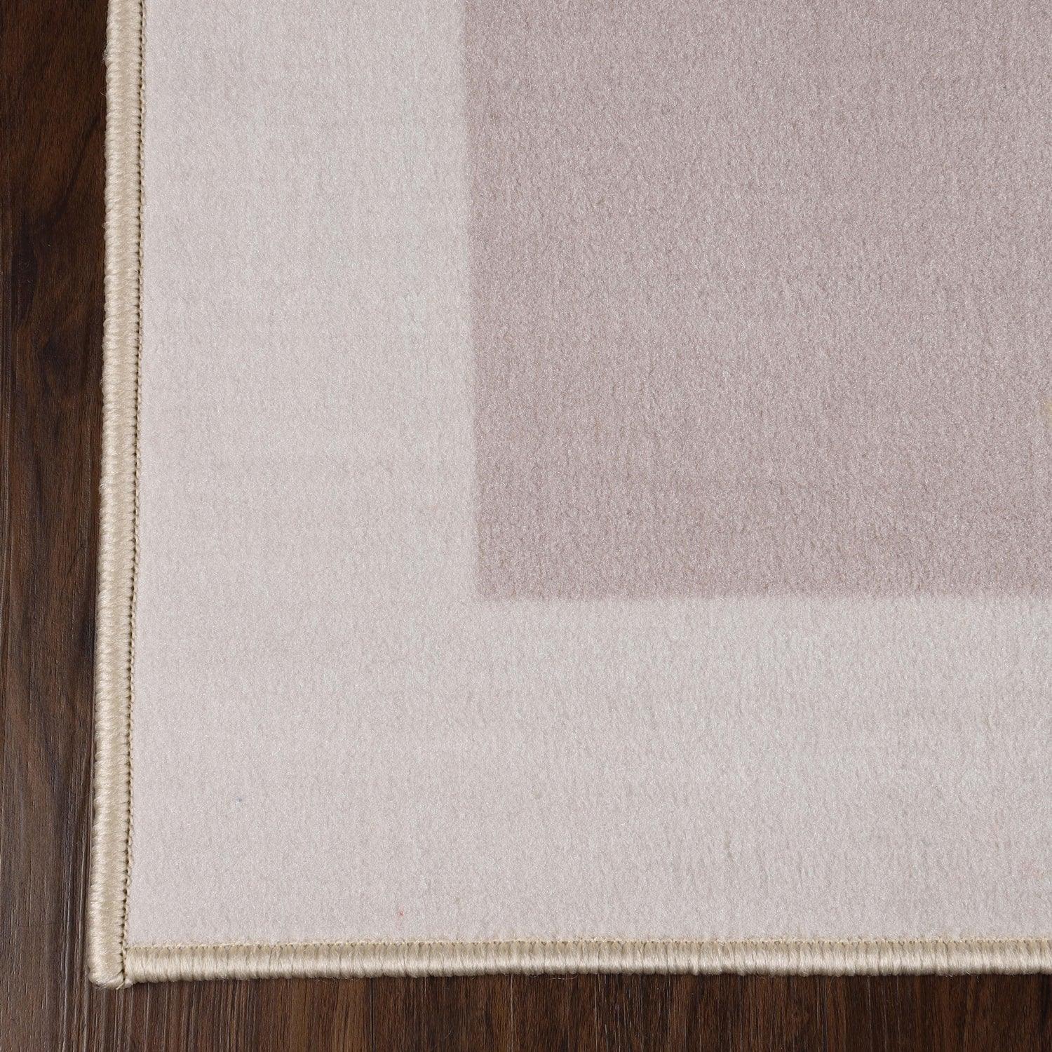 Reno Modern Non-Slip Machine Washable Kitchen & Bath Rug Mat Set