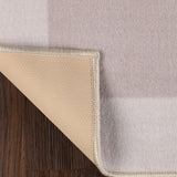 Reno Modern Non-Slip Machine Washable Kitchen & Bath Rug Mat Set