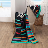 Retro Spin Wheel Oversized 4 Piece Beach Towel Set