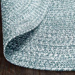 Reversible Braided Eco-Friendly Area Rug Indoor Outdoor Rugs