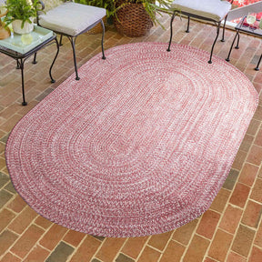 Reversible Braided Eco-Friendly Area Rug Indoor Outdoor Rugs