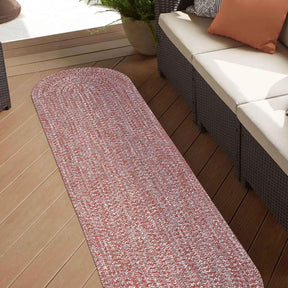 Reversible Braided Eco-Friendly Area Rug Indoor Outdoor Rugs