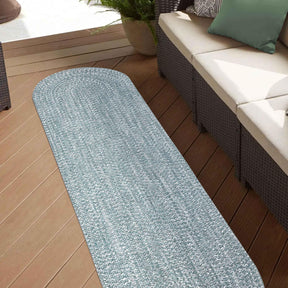 Reversible Braided Eco-Friendly Area Rug Indoor Outdoor Rugs
