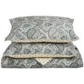 Reversible Moroccan Paisley Cotton Quilt Set