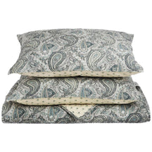 Reversible Moroccan Paisley Cotton Quilt Set